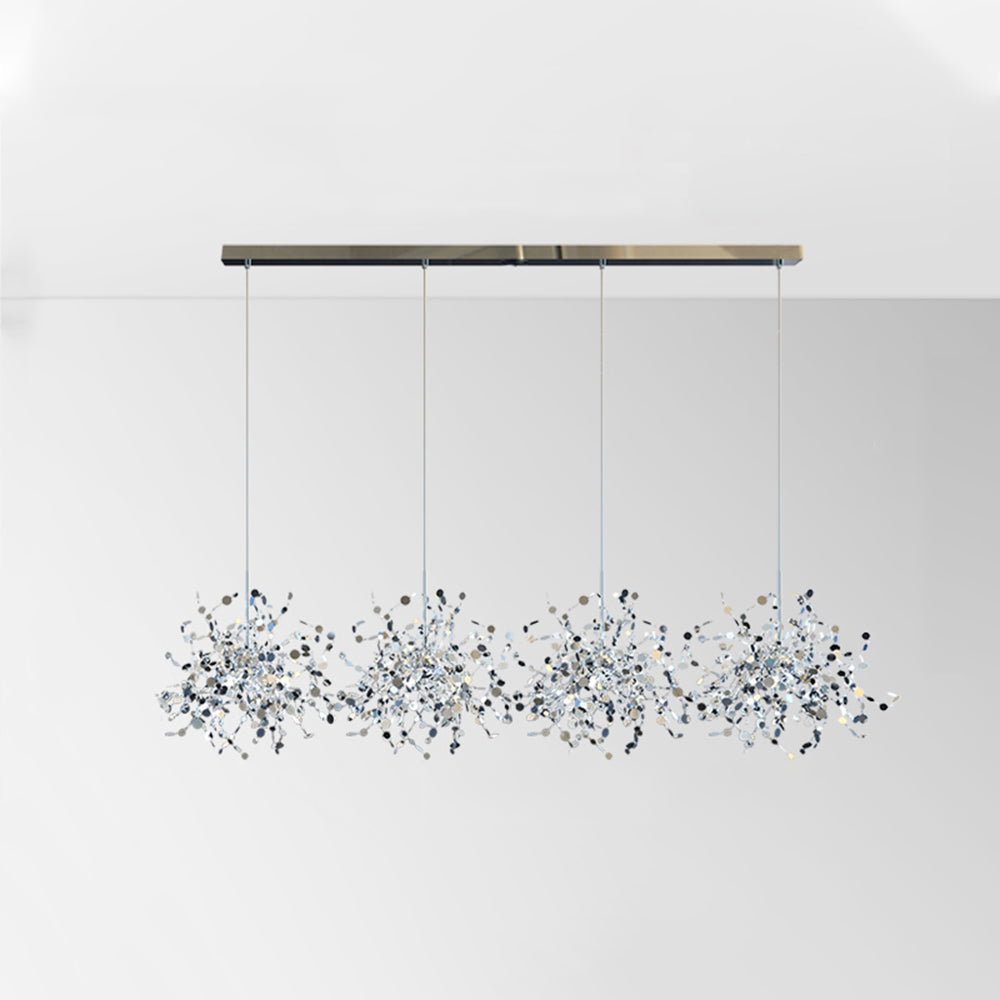 Ovela Suspension Divergence Inhabituelle. Acier Inoxydable. Or/Argent. Salle à Manger/Salon - Neutralighting