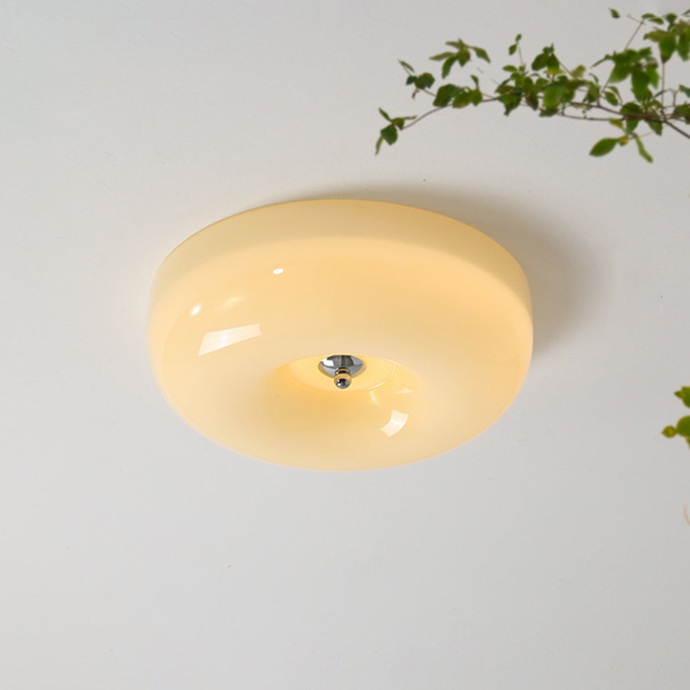 Candy Plafonnier en Verre Crème - Neutralighting