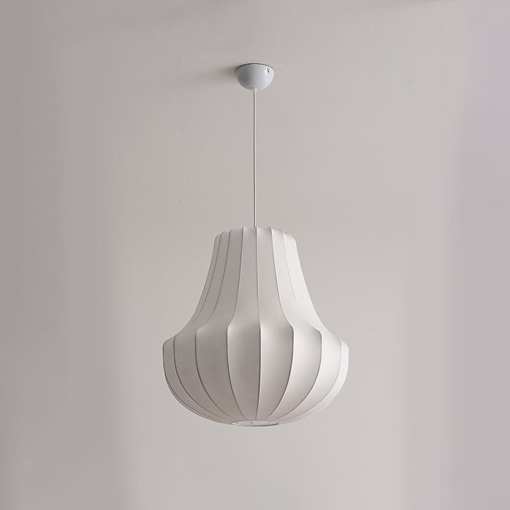 Ritta Design Italien Luminaires Suspensions Moderne Métal Soie Blanc Salle à Manger - Neutralighting