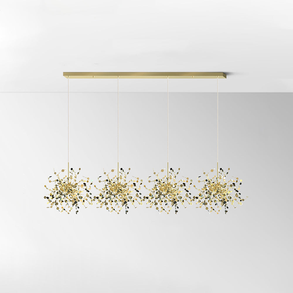 Ovela Suspension Divergence Inhabituelle. Acier Inoxydable. Or/Argent. Salle à Manger/Salon - Neutralighting