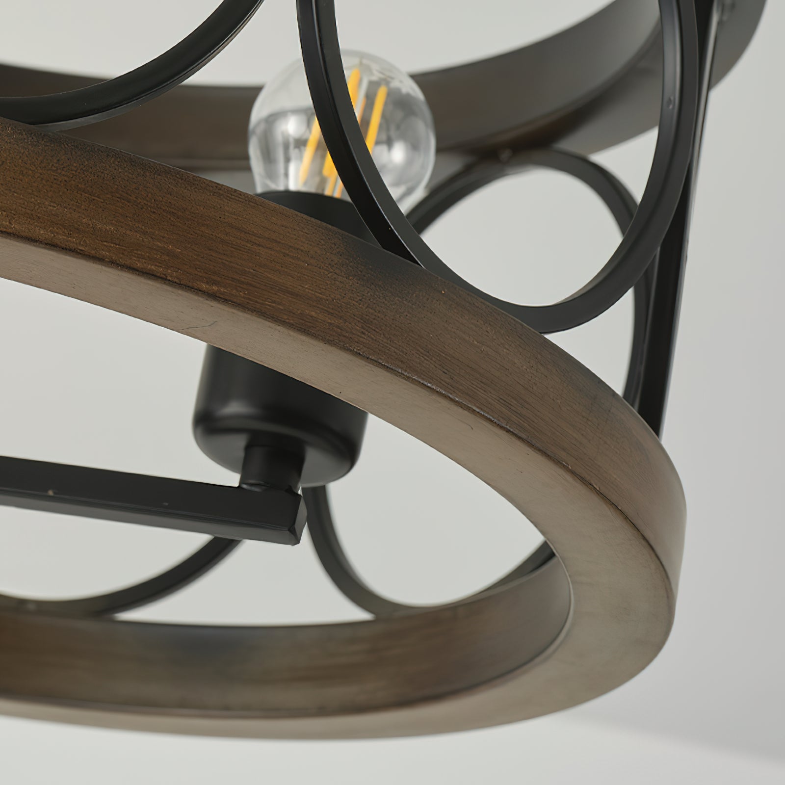 Arthaen Lampe de Plafond Métallique Industrielle Vintage - Neutralighting