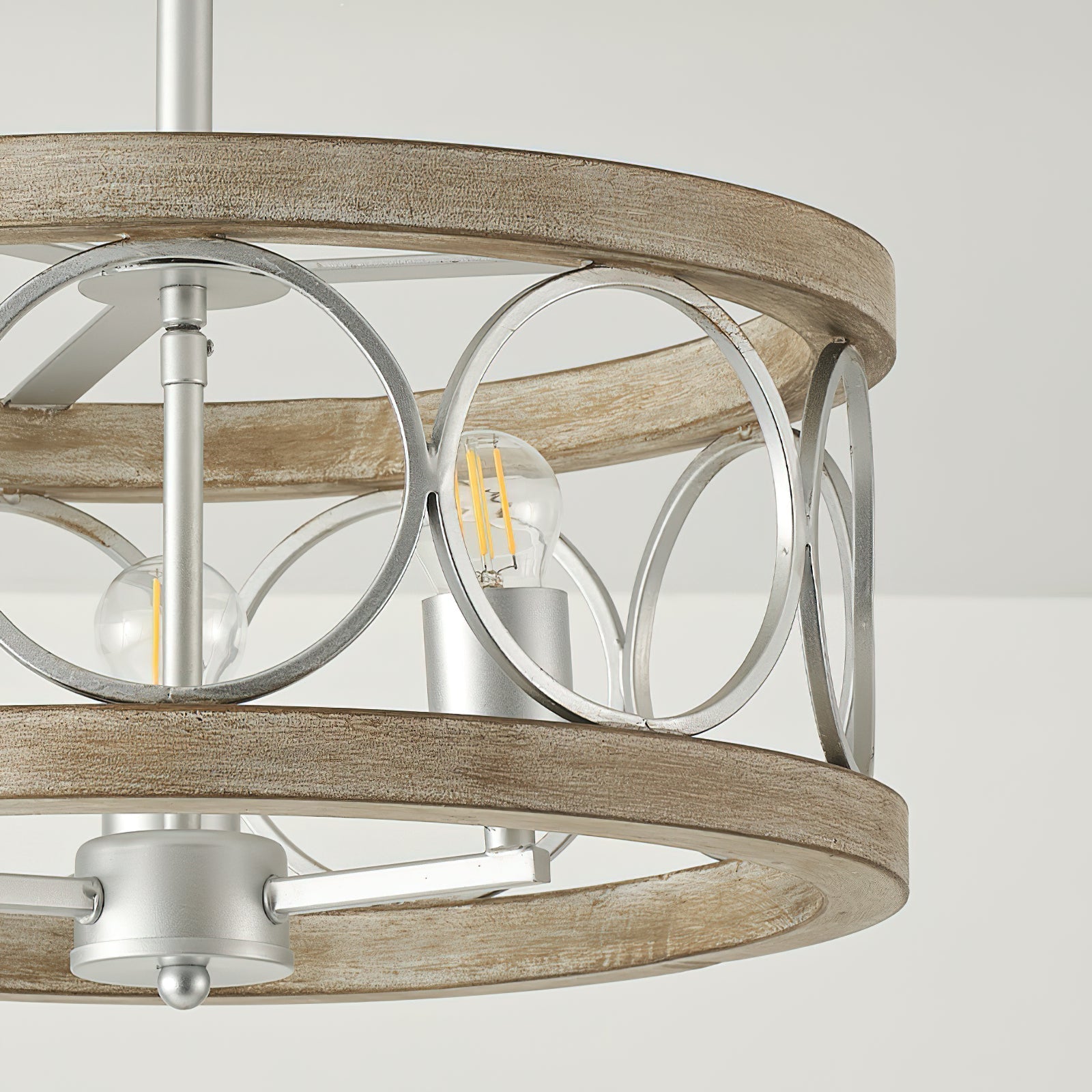 Arthaen Lampe de Plafond Métallique Industrielle Vintage - Neutralighting