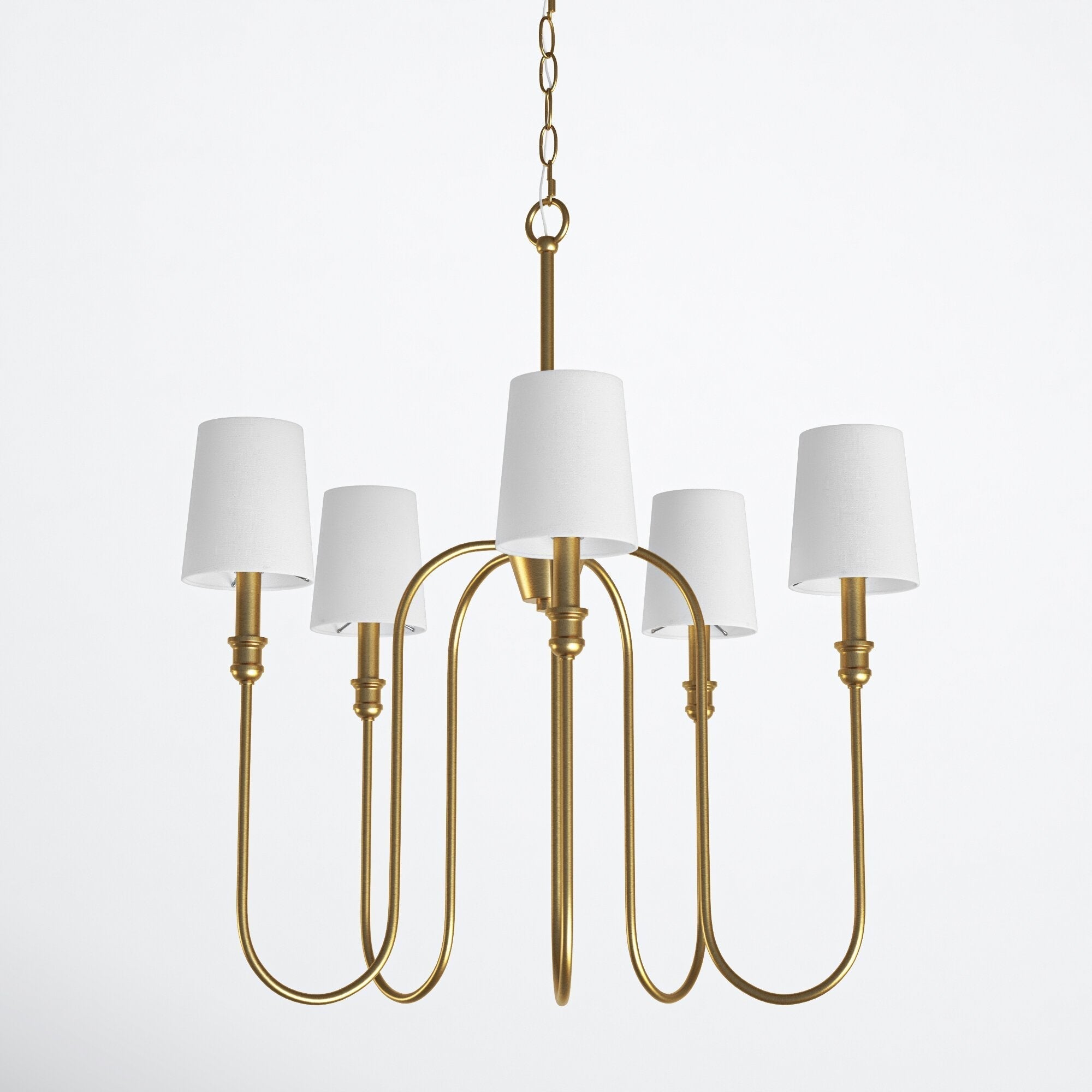 Evraeel Lustre en Métal et Tissu Moderne Minimaliste - Neutralighting
