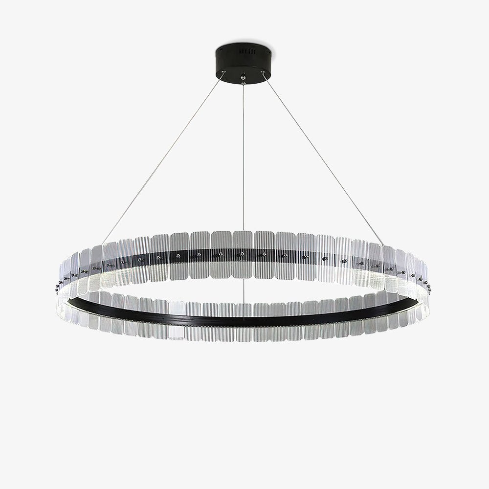 Lustra Chandelier Saturno LED avec Blocs Acryliques - Neutralighting