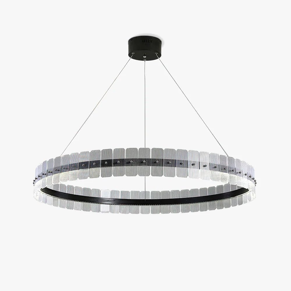 Lustra Chandelier Saturno LED avec Blocs Acryliques - Neutralighting