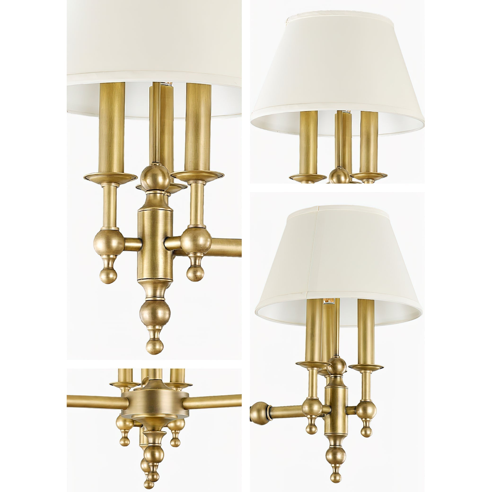 Comarion Lustre Métallique Traditionnel Vintage - Neutralighting