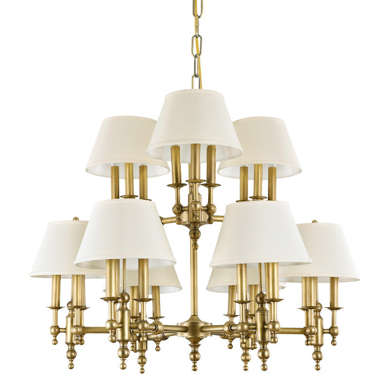 Comarion Lustre Métallique Traditionnel Vintage - Neutralighting
