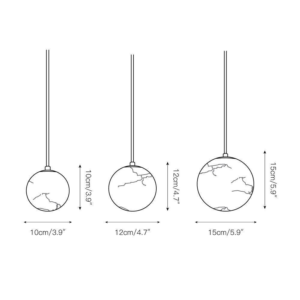 Uphaara Suspension en Albâtre Moderne Minimaliste - Neutralighting