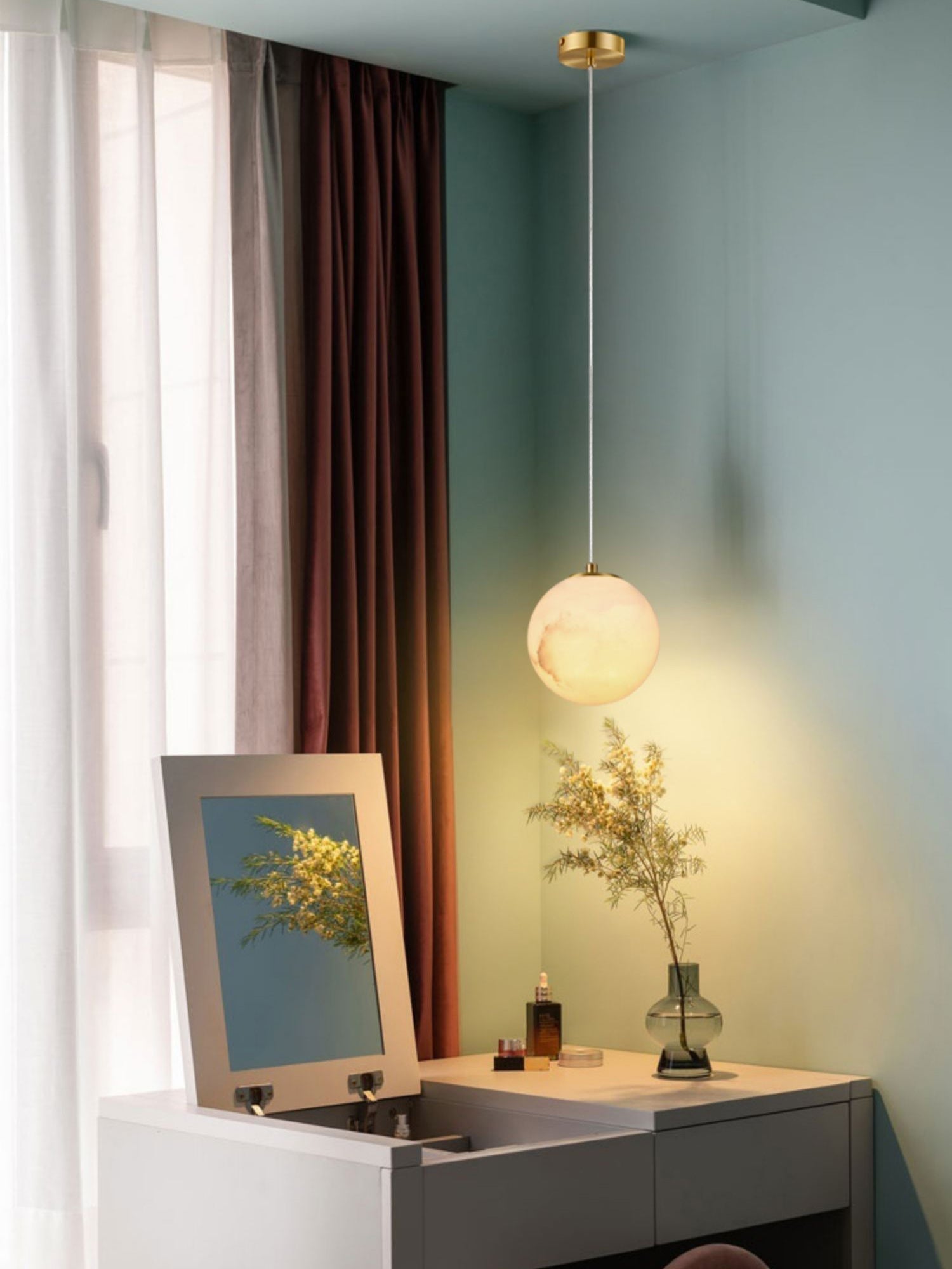 Uphaara Suspension en Albâtre Moderne Minimaliste - Neutralighting