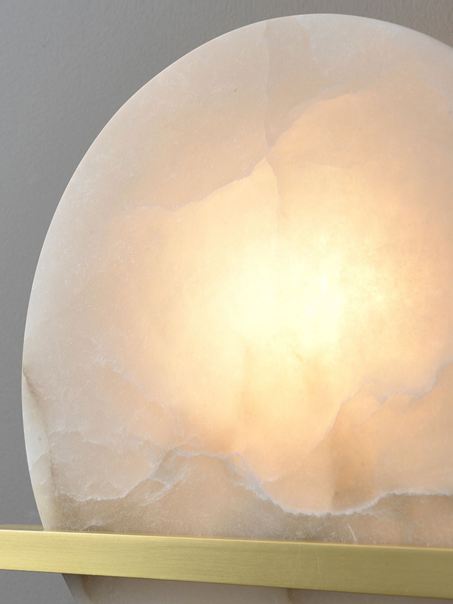 Vatalisra Modern Minimalist Alabaster Wall Lamp - Lamp Copper