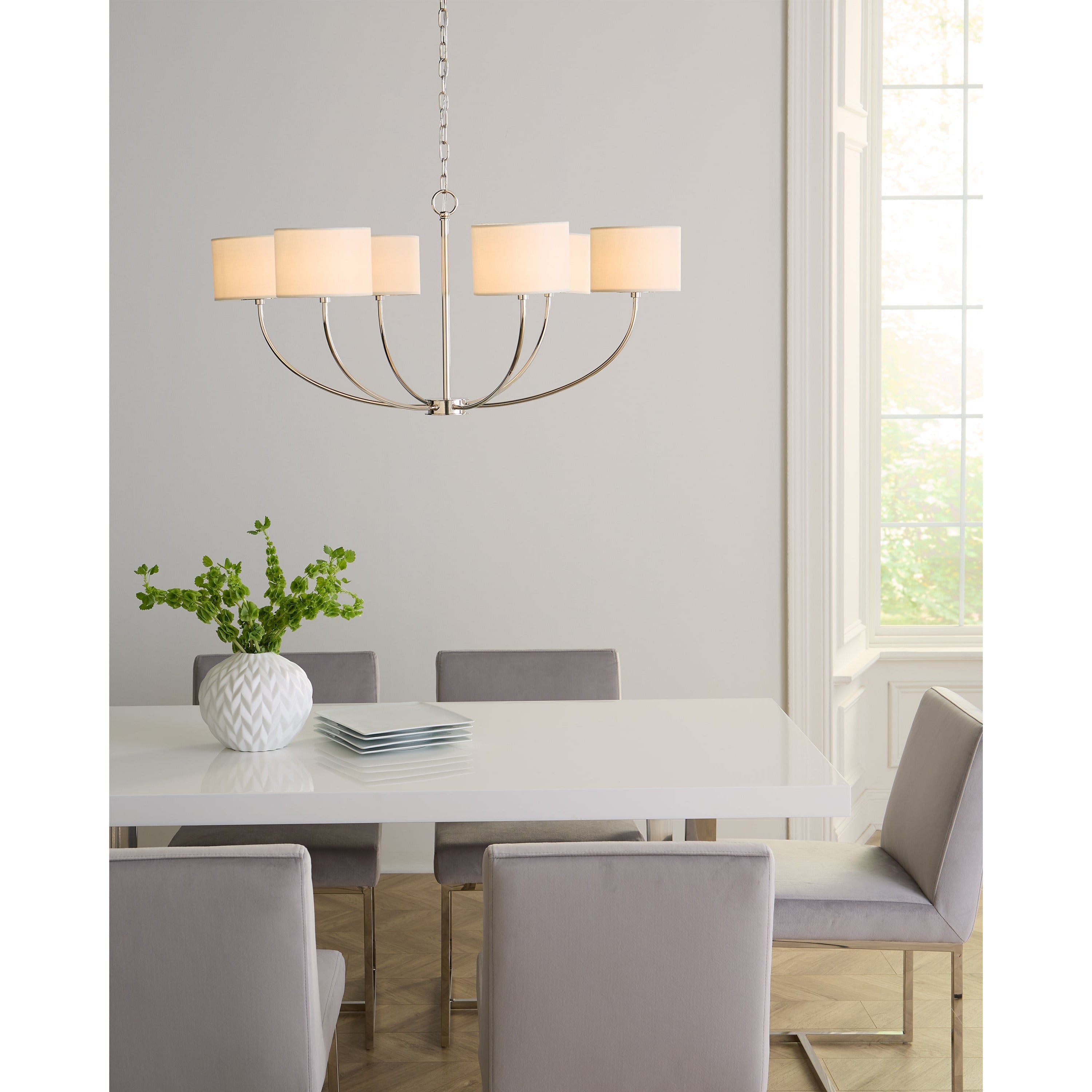 Mycaren Vintage Industrial Brass Fabric Chandelier - Lamp Copper