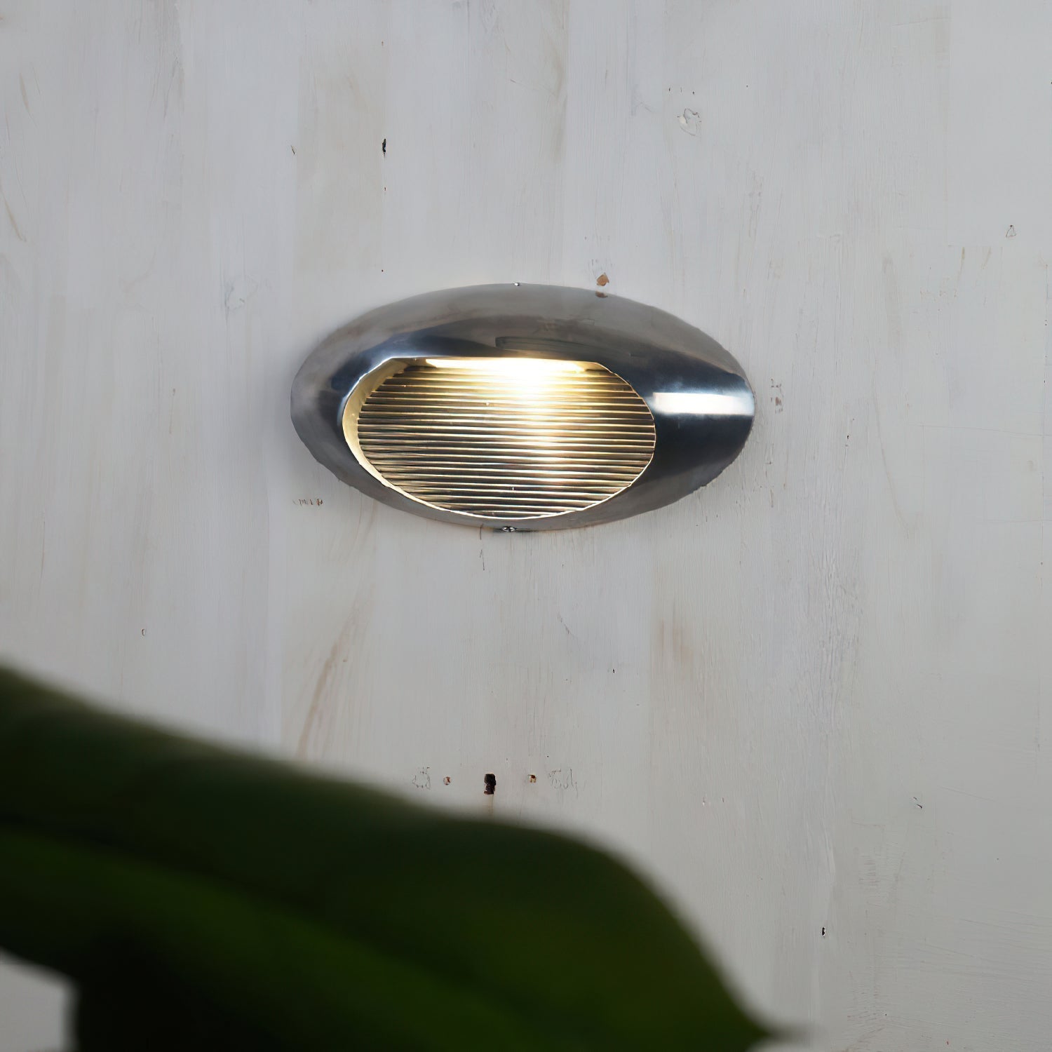 Avrinor Vintage Outdoor Metal Glass Wall Lamp - Lamp Copper