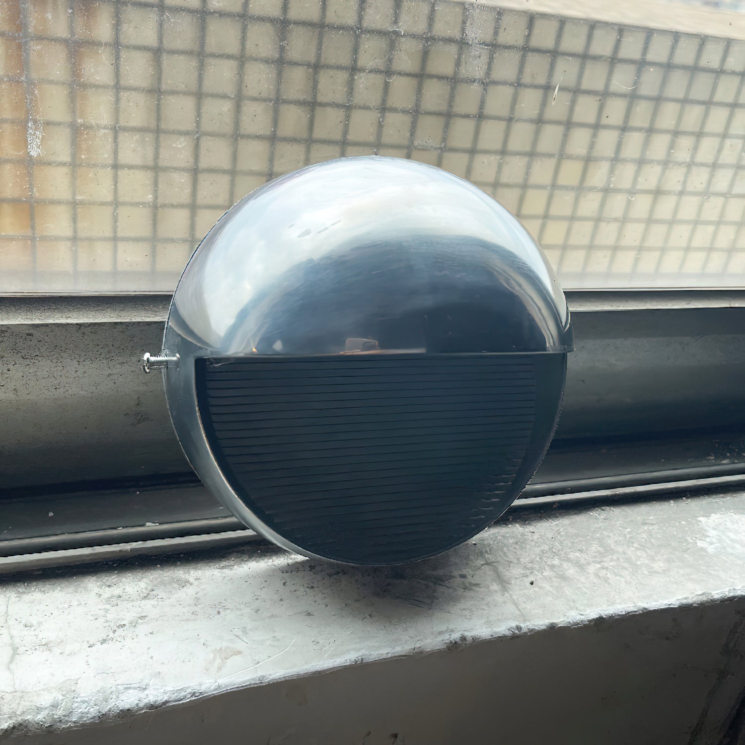 Avrinor Applique Murale d’Extérieur en Métal et Verre Vintage - Neutralighting