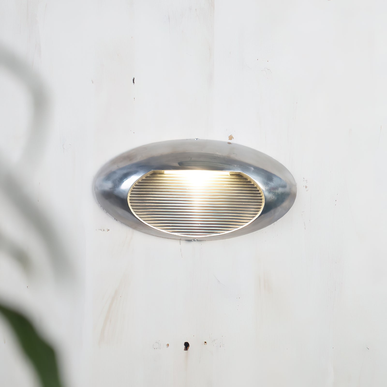 Avrinor Vintage Outdoor Metal Glass Wall Lamp - Lamp Copper
