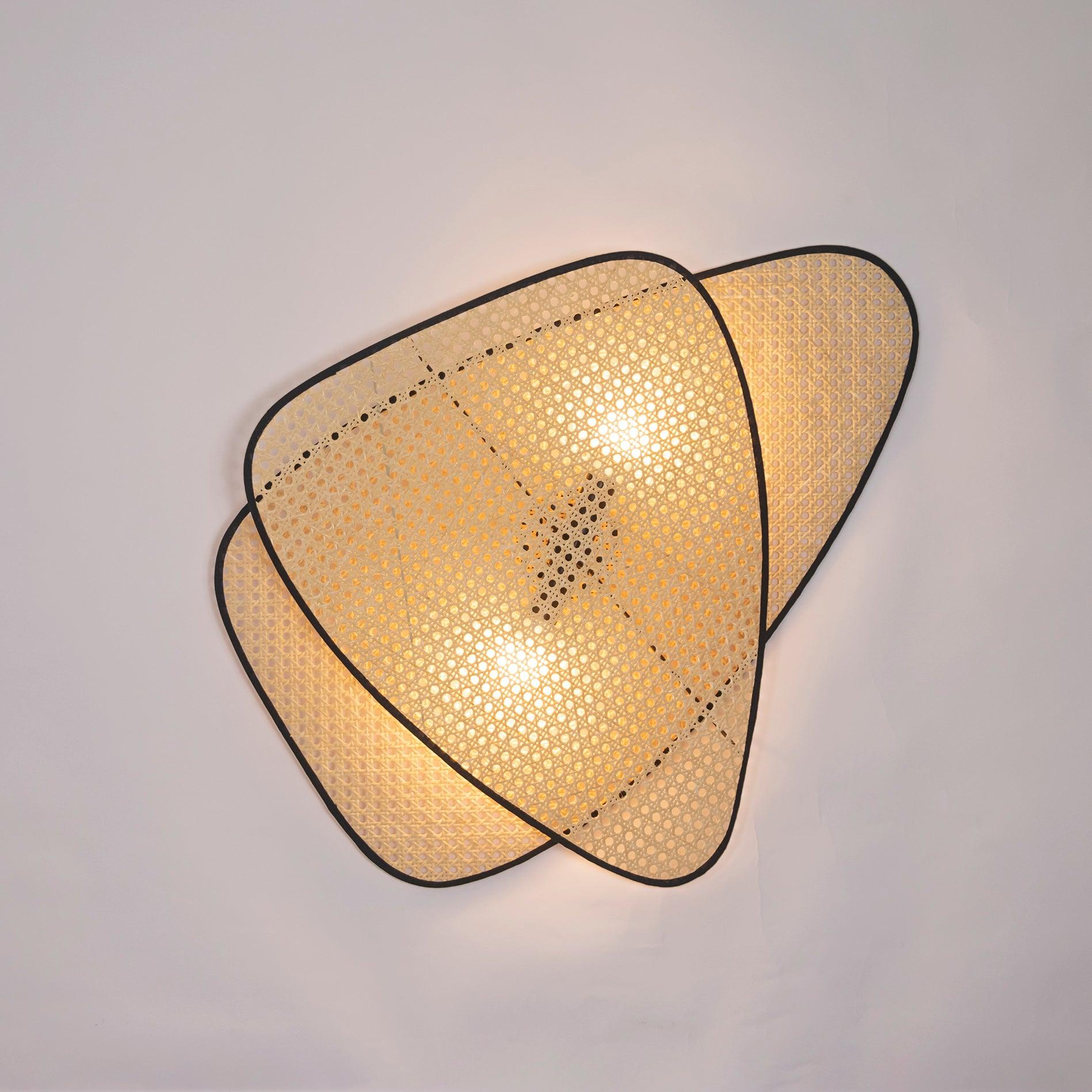 Uvelan Applique Murale Art Naturel Bambou - Neutralighting