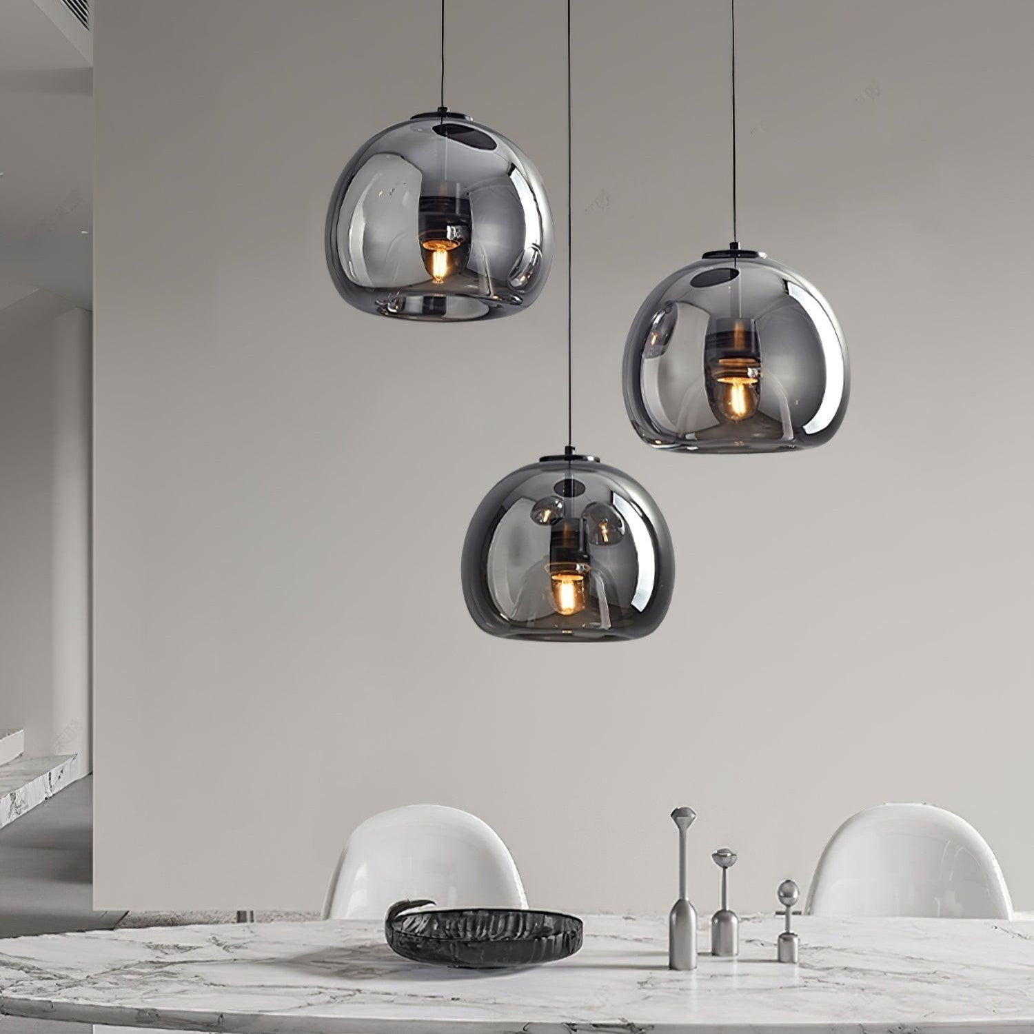 Avola Lampe Pendante Verre Minimaliste - Neutralighting