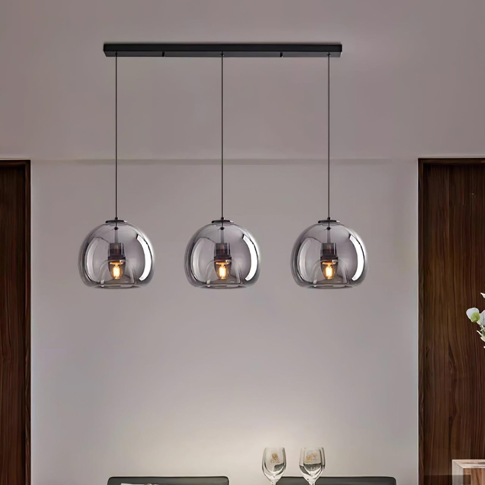 Avola Lampe Pendante Verre Minimaliste - Neutralighting