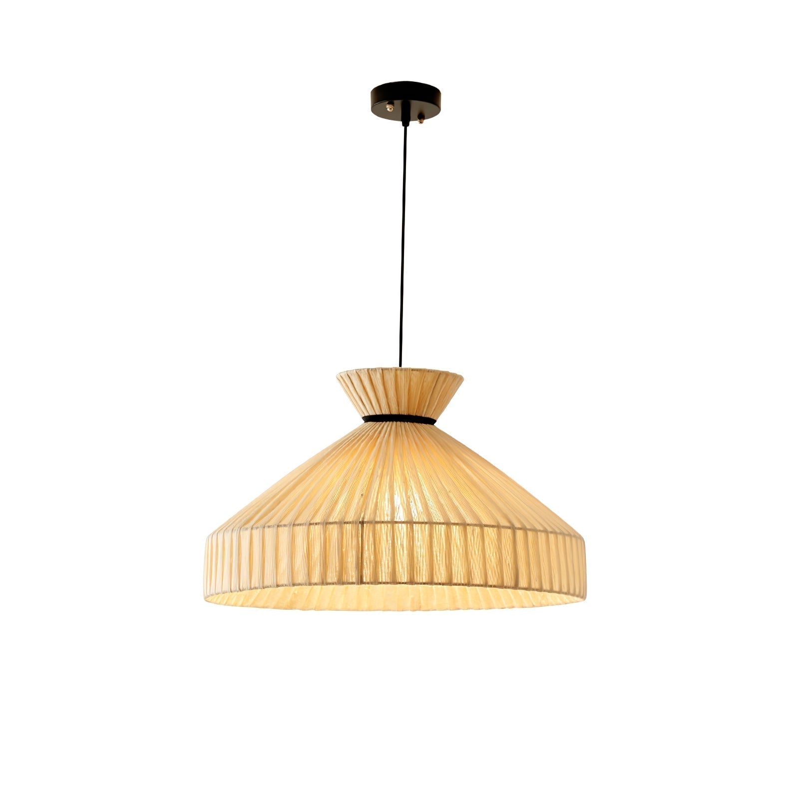 Cusoren Lampe Pendante Tissu Élégance Vague - Neutralighting