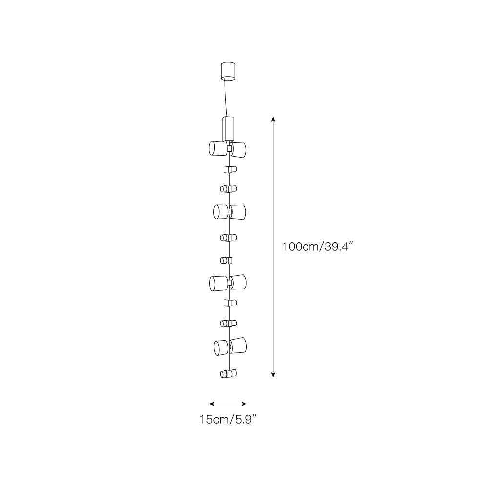Cisilis Modern Minimalist Metal Pendant Lamp - Lamp Copper