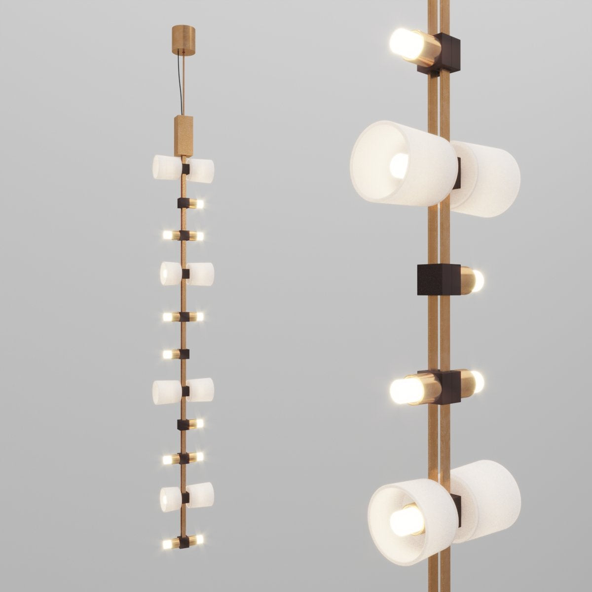Cisilis Modern Minimalist Metal Pendant Lamp - Lamp Copper