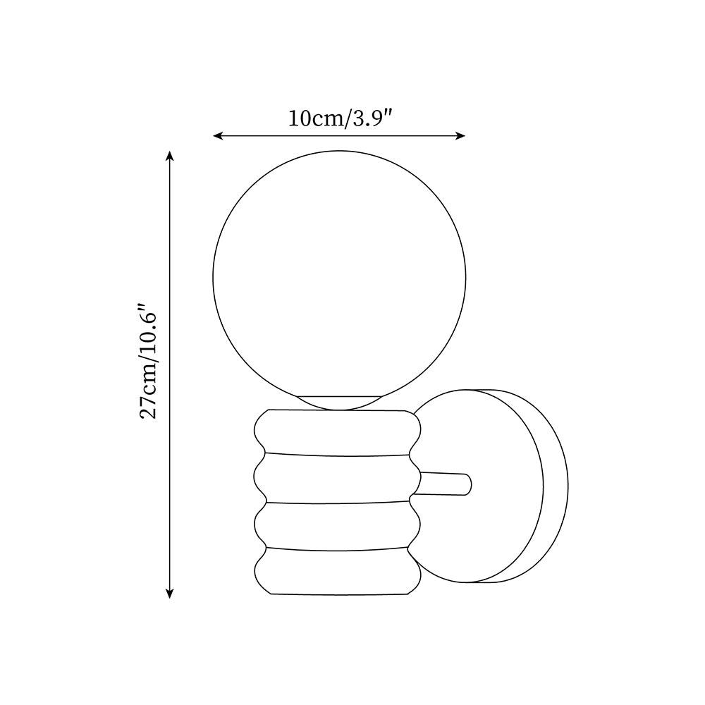 Calenne Applique en Travertin - Neutralighting