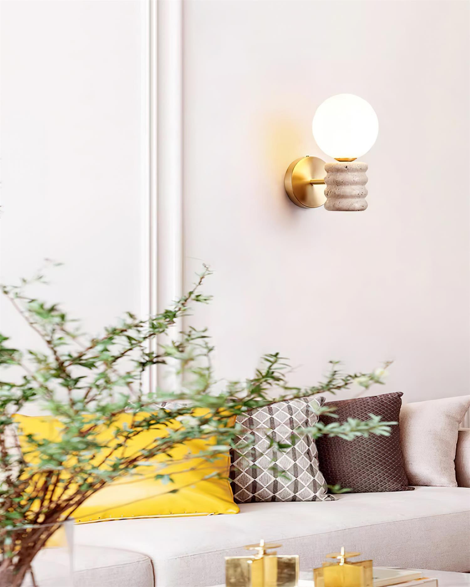 Calenne Applique en Travertin - Neutralighting