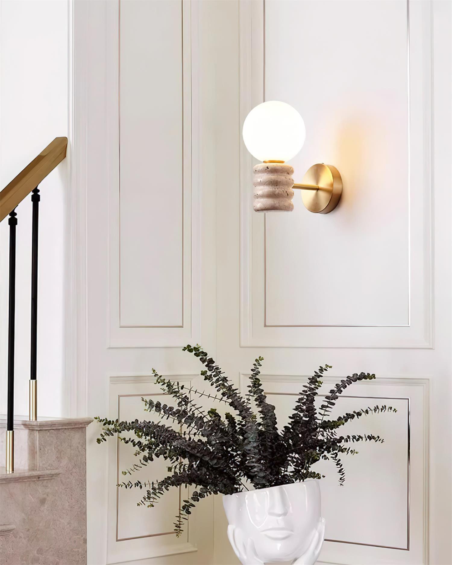 Calenne Applique en Travertin - Neutralighting