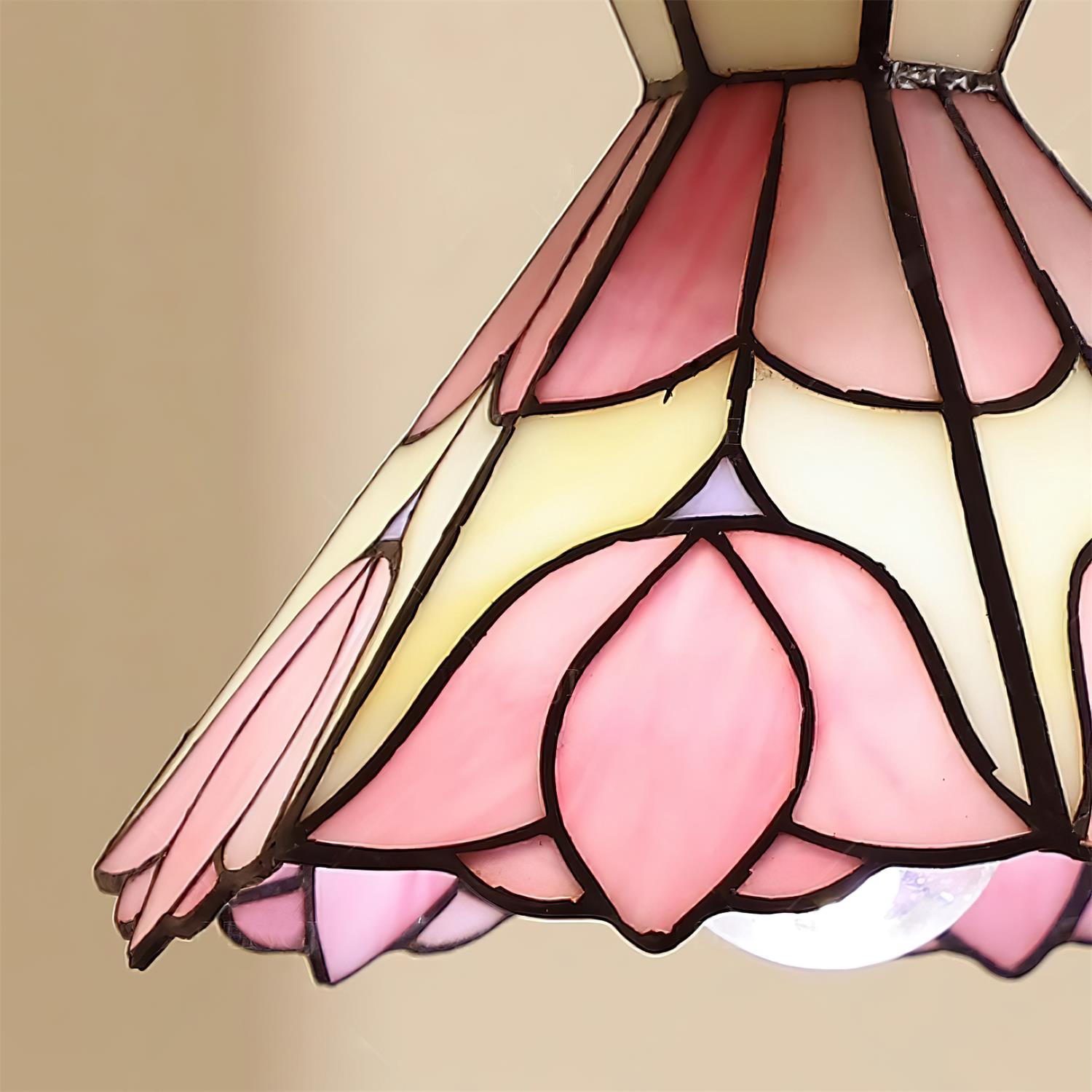 Rose Suspension Verre - Neutralighting