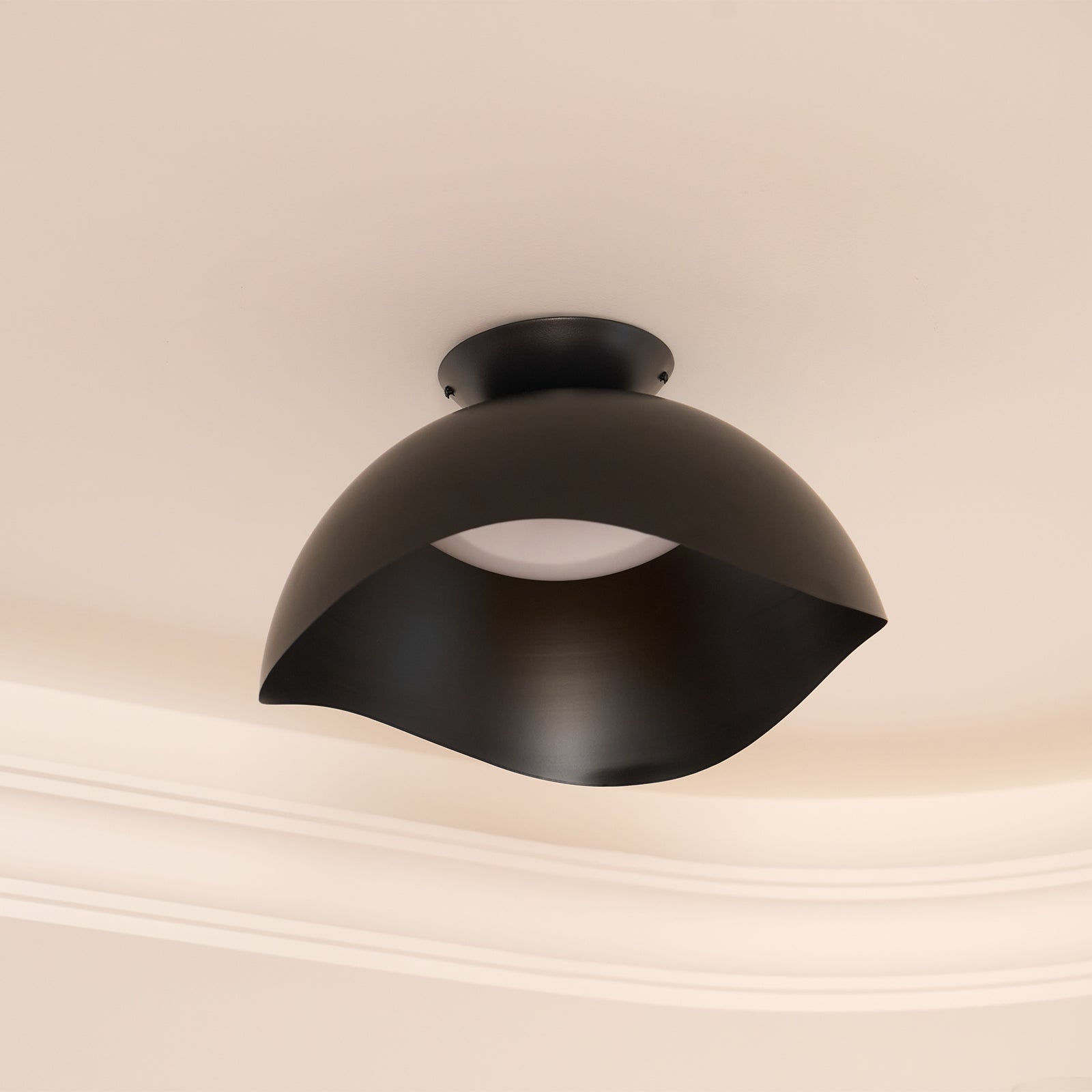 Myox Plafonnier Design Bol Ondulé