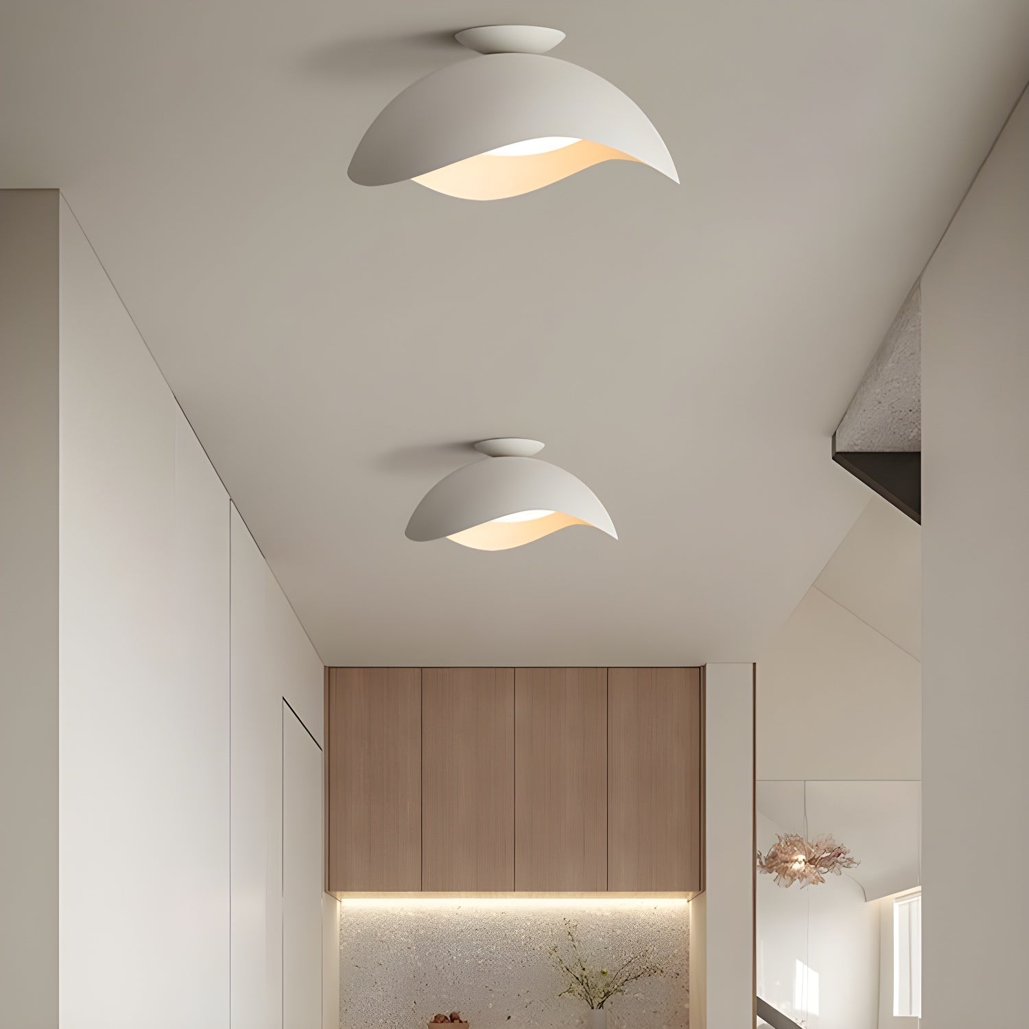 Myox Plafonnier Design Bol Ondulé