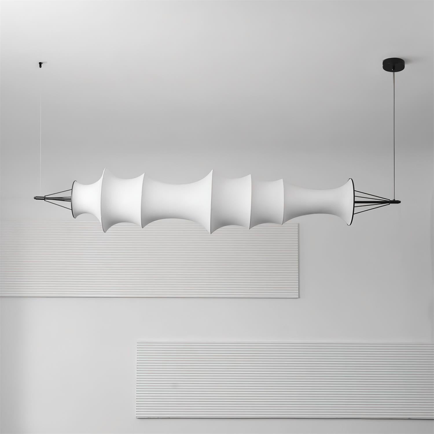 Decorfine Chandelier Sculptural en Soie - Neutralighting
