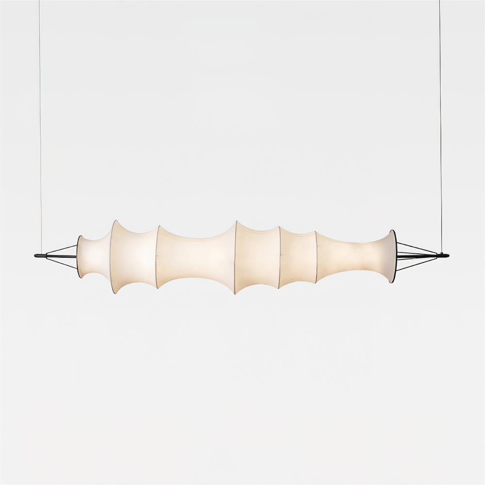 Decorfine Chandelier Sculptural en Soie - Neutralighting