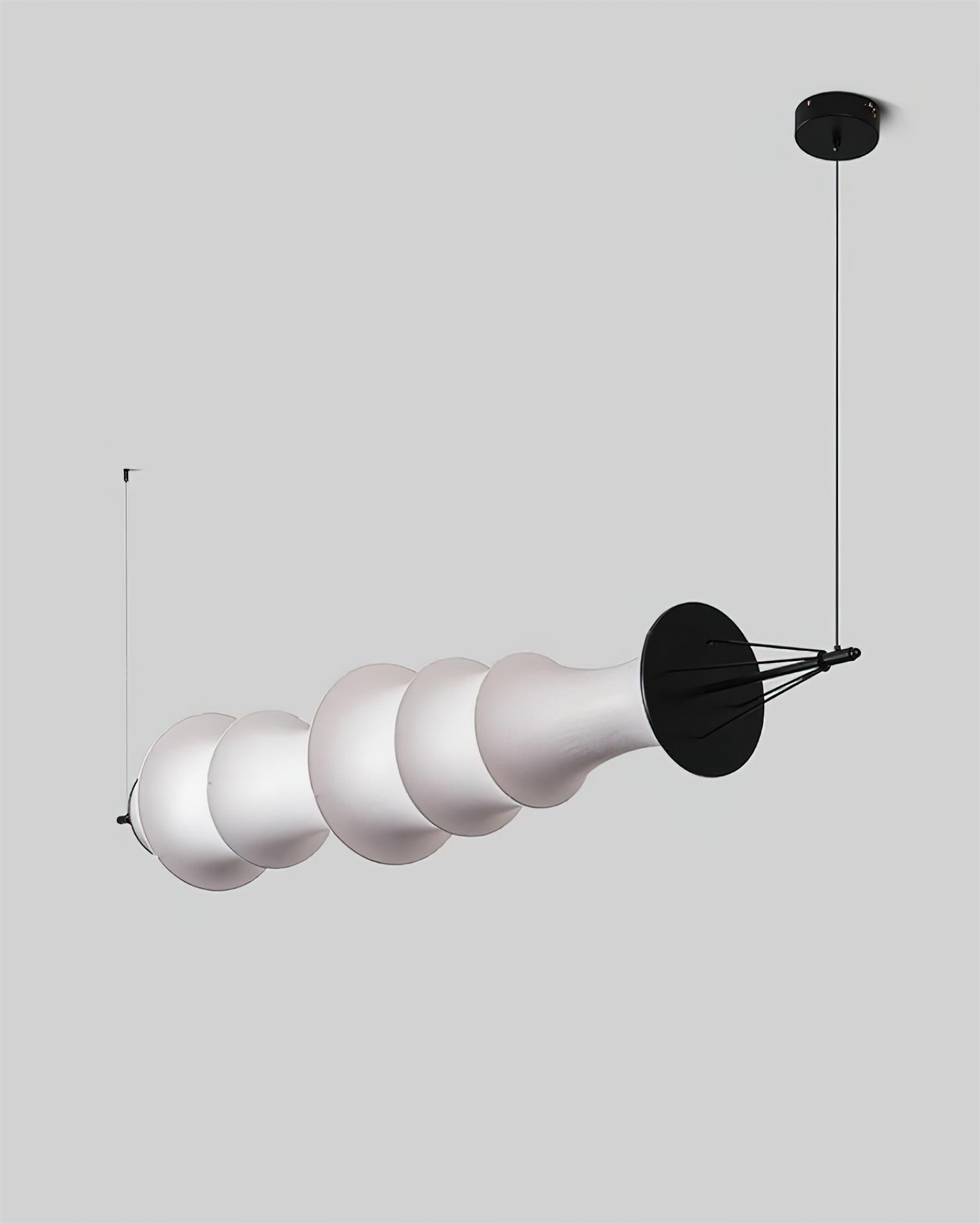 Decorfine Chandelier Sculptural en Soie - Neutralighting