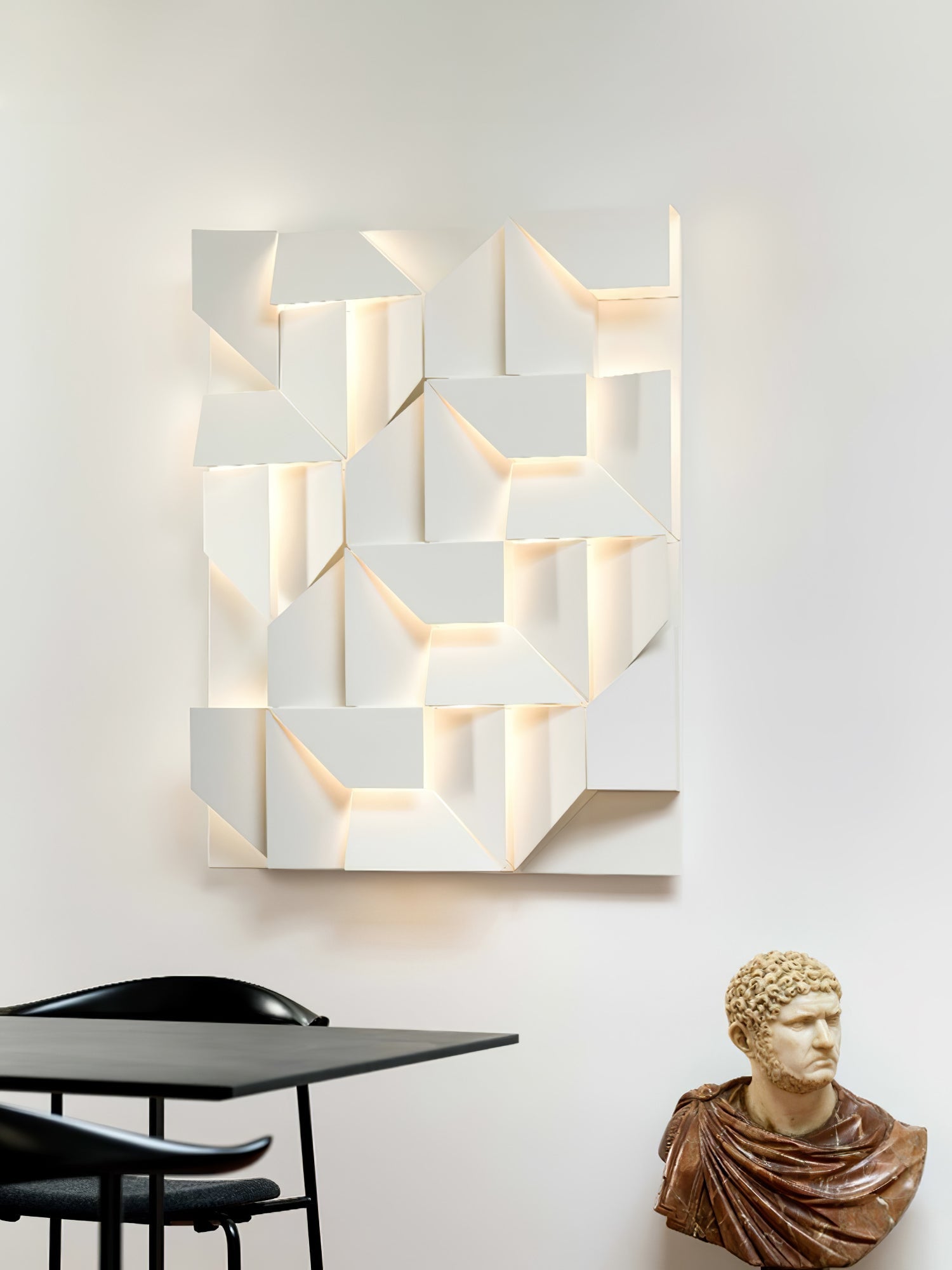 Kelsey Applique Murale Shadows Grand Sconce - Neutralighting