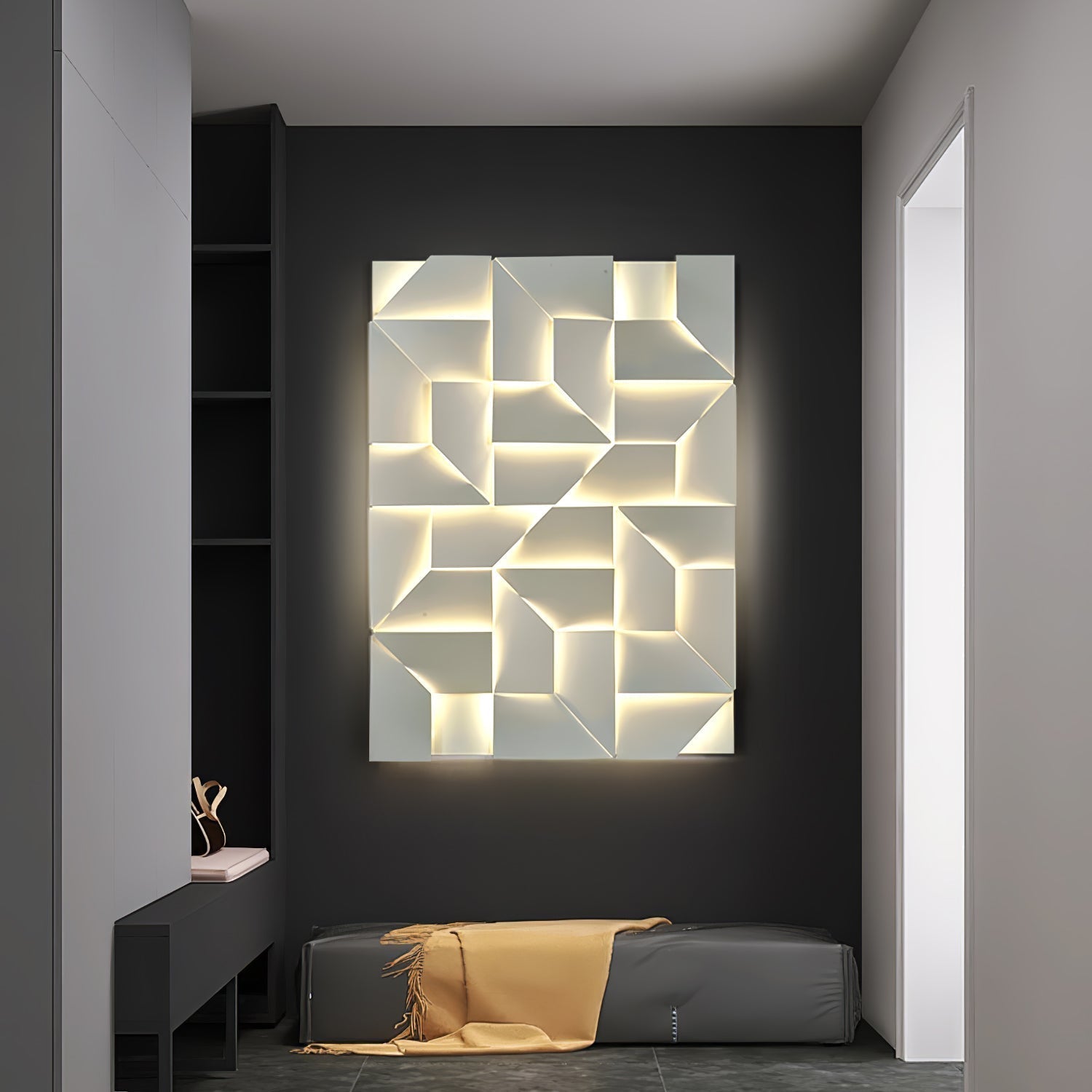 Zoliria Applique Murale en Métal Moderne - Neutralighting