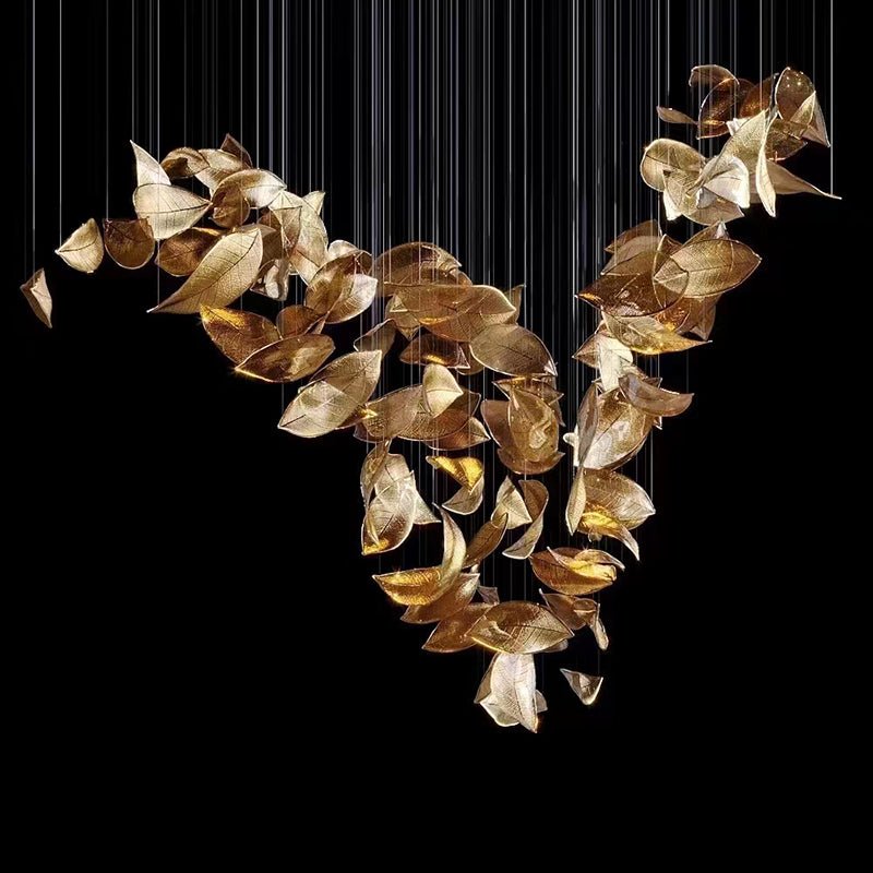 Cesilila Lustre à Feuilles Iridescentes - Neutralighting