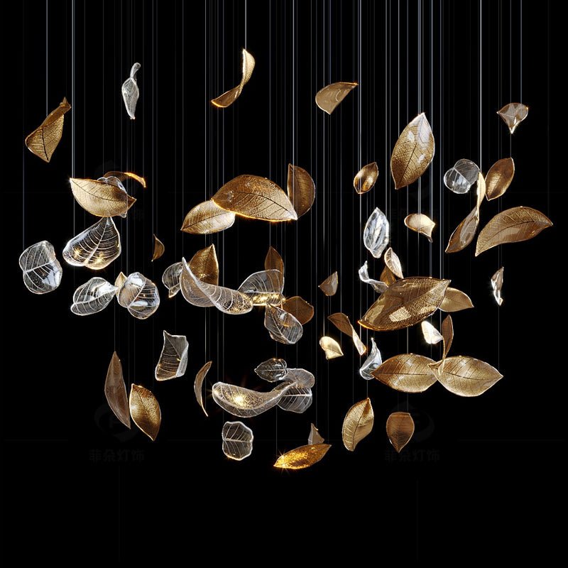 Cesilila Lustre à Feuilles Iridescentes - Neutralighting