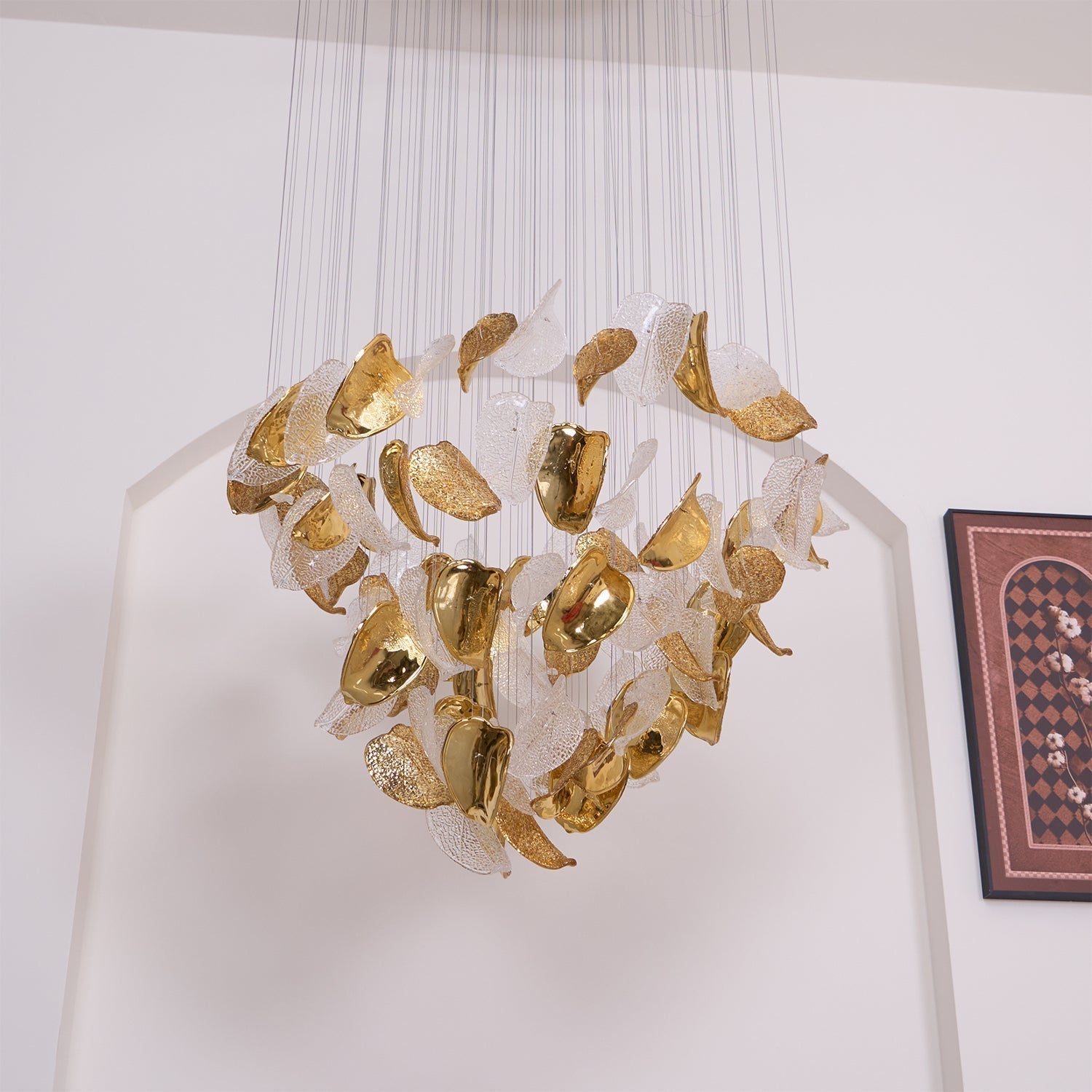 Cesilila Lustre à Feuilles Iridescentes - Neutralighting