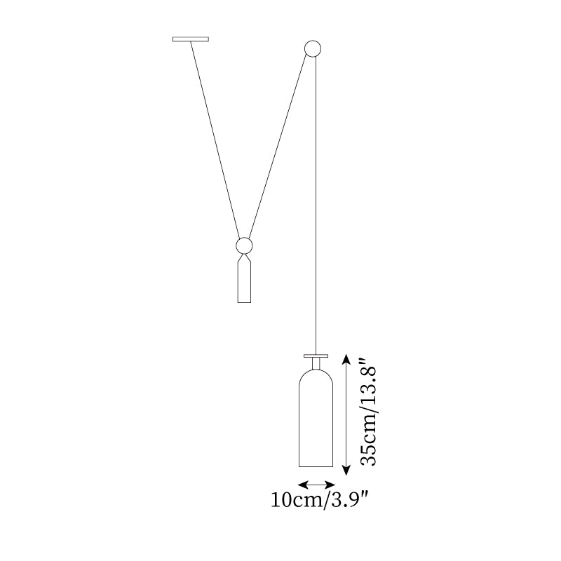 Covine Suspension réglable multi-formes - Neutralighting