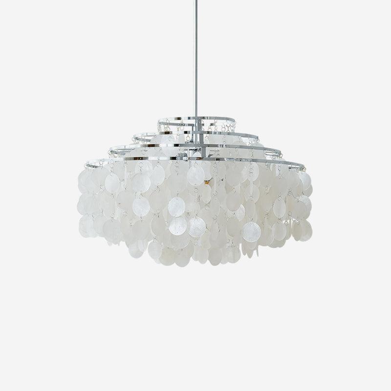 Elios Élégant Lustre en Coquillage Capiz - Neutralighting