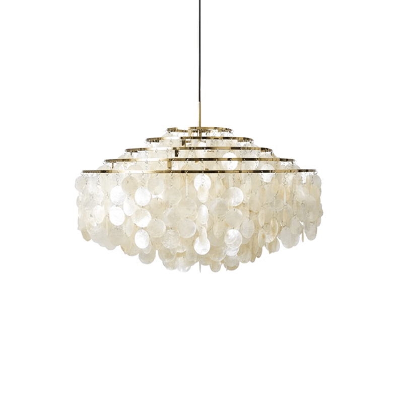 Elios Élégant Lustre en Coquillage Capiz - Neutralighting