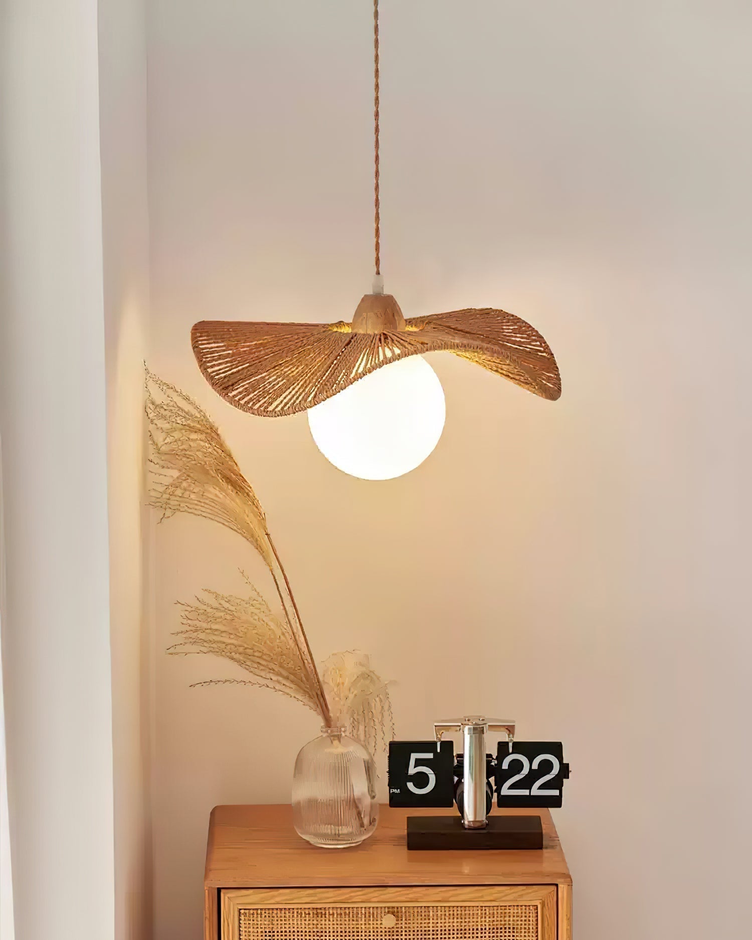 Shiloh Suspension Tressé Organique Minimaliste - Neutralighting