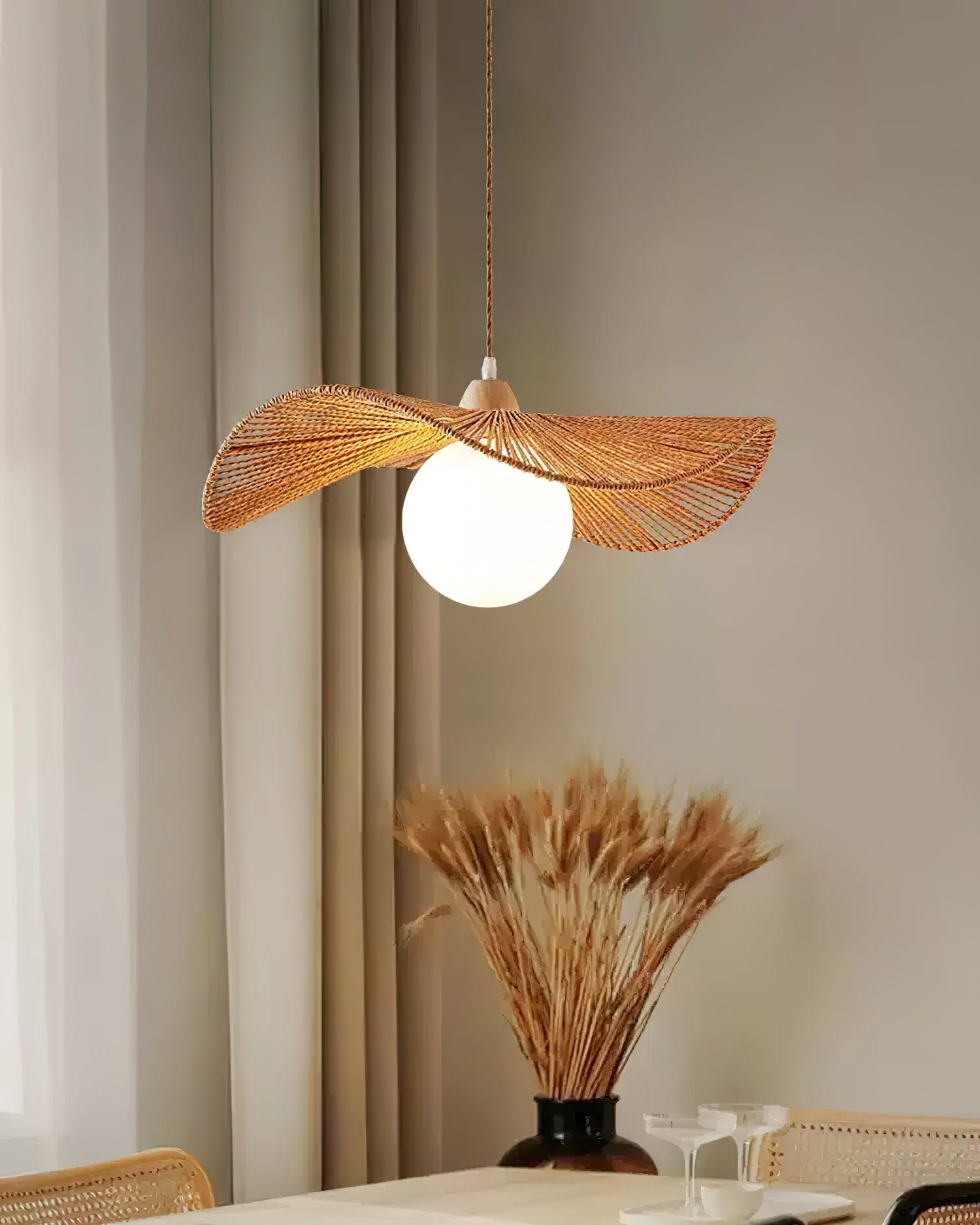 Shiloh Suspension Tressé Organique Minimaliste - Neutralighting