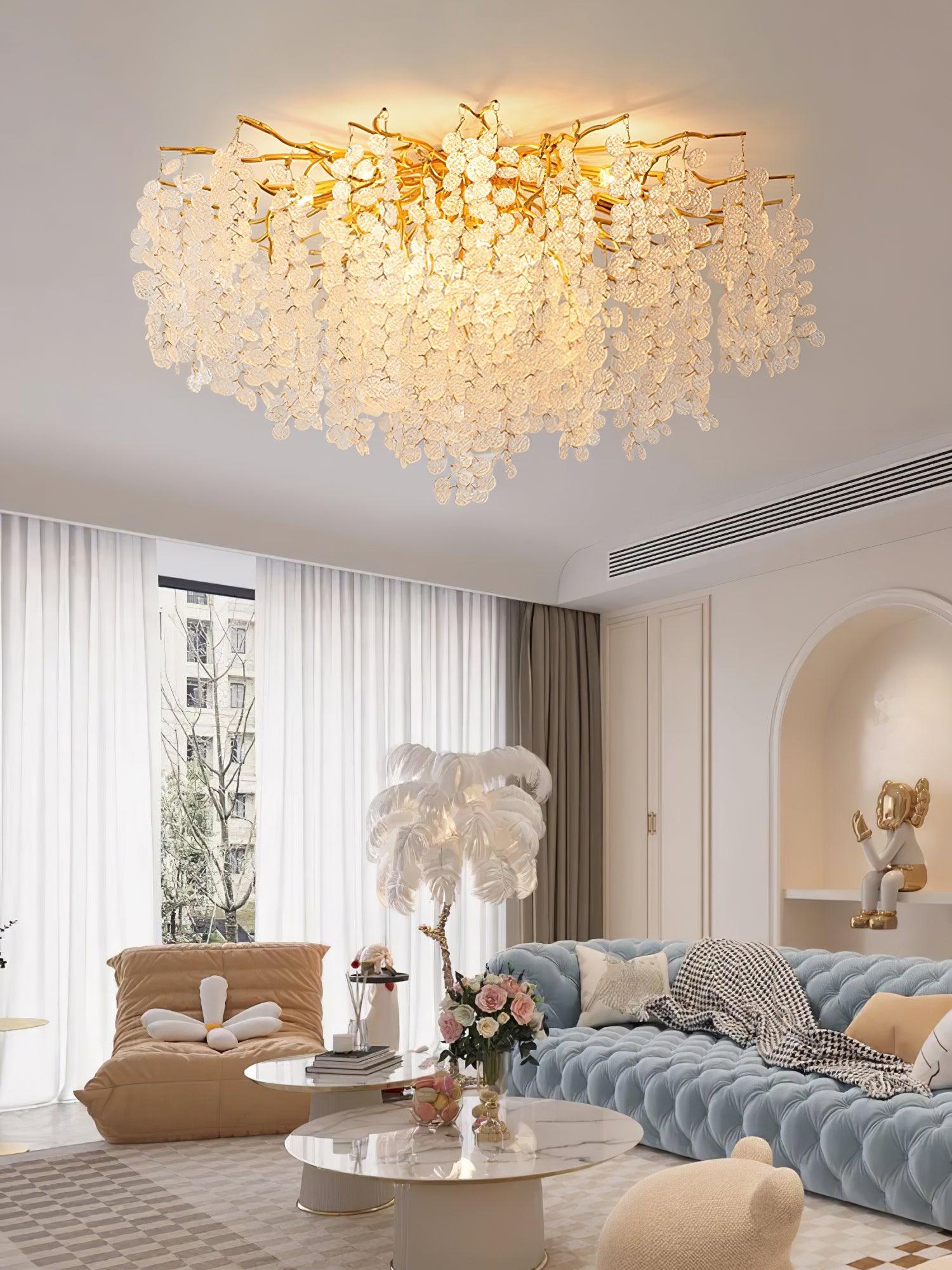 Cascade Lampe Plafonnier en Aluminium de Luxe - Neutralighting