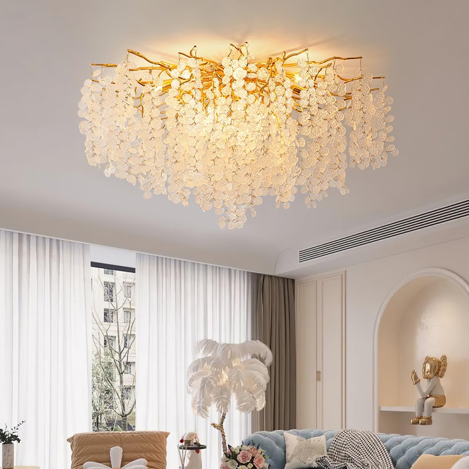 Cascade Lampe Plafonnier en Aluminium de Luxe - Neutralighting