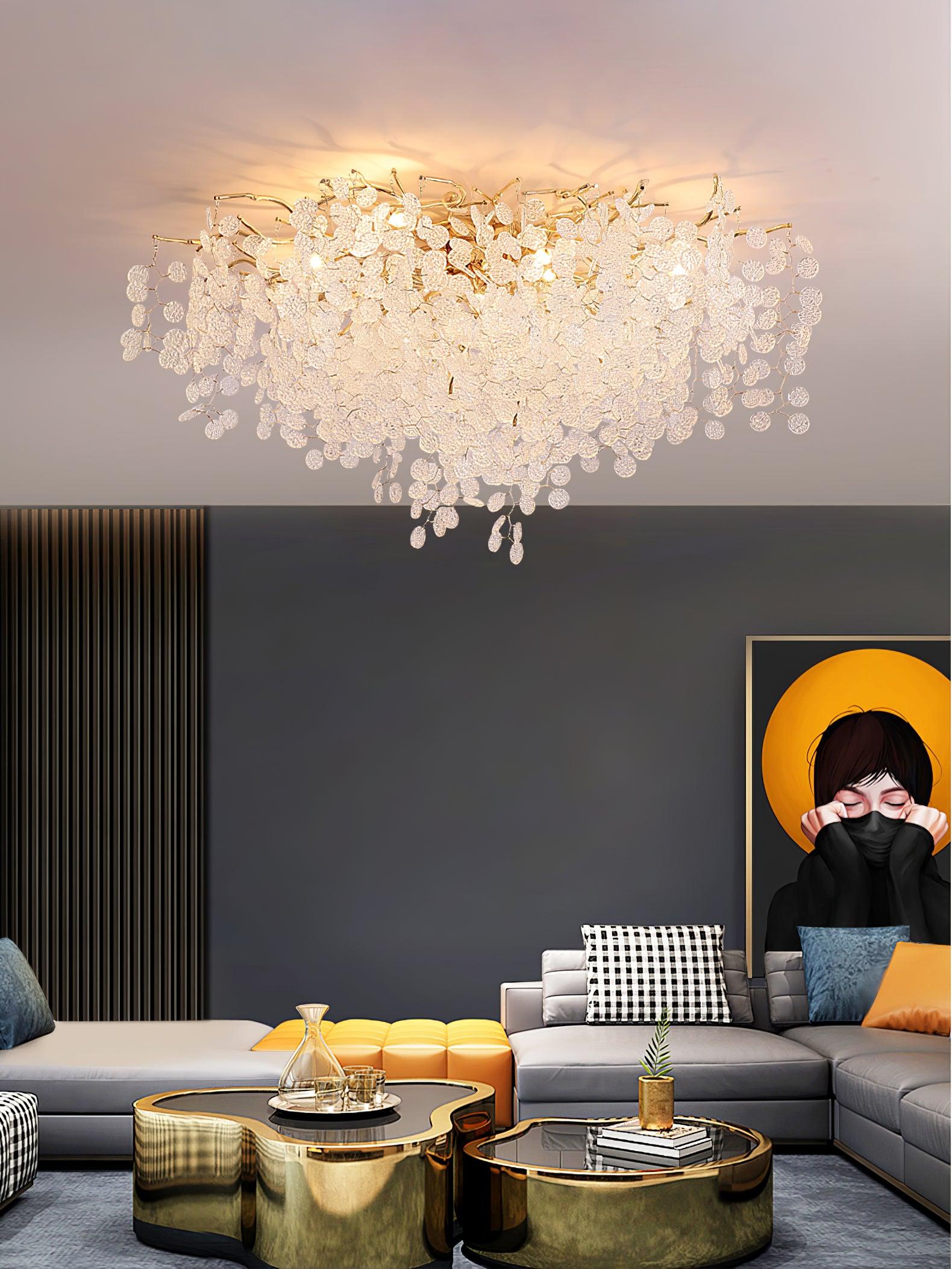 Cascade Lampe Plafonnier en Aluminium de Luxe - Neutralighting