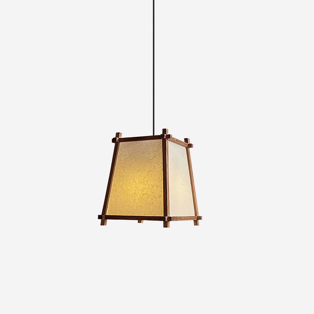 Calira Pendant Light Fabric Geometric - Letslighting