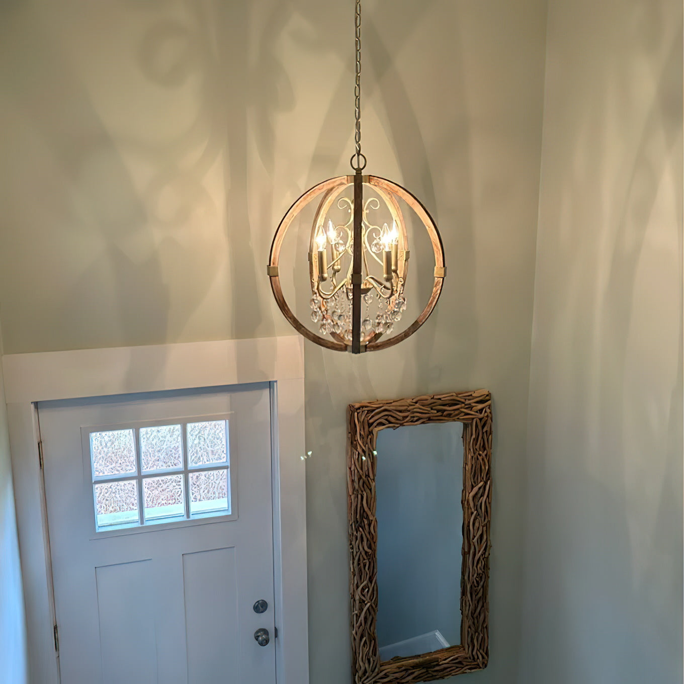 Suspension en bois et métal Oltheyra, élégance premium - Neutralighting