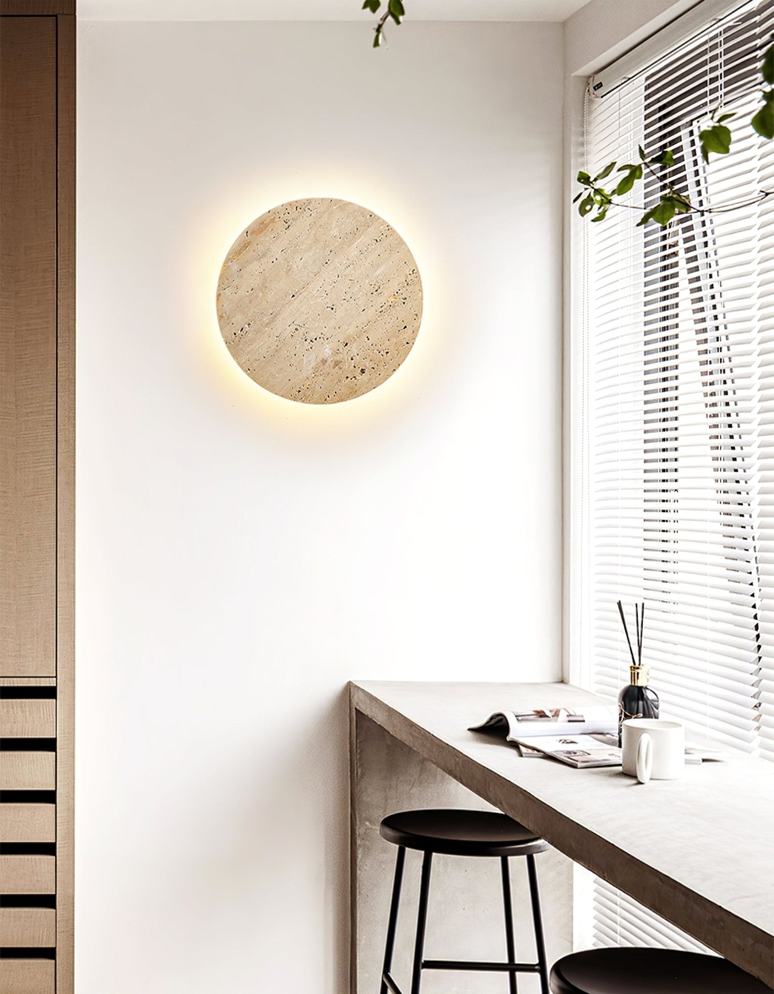 Artale Travertine Wall Light - Letslighting