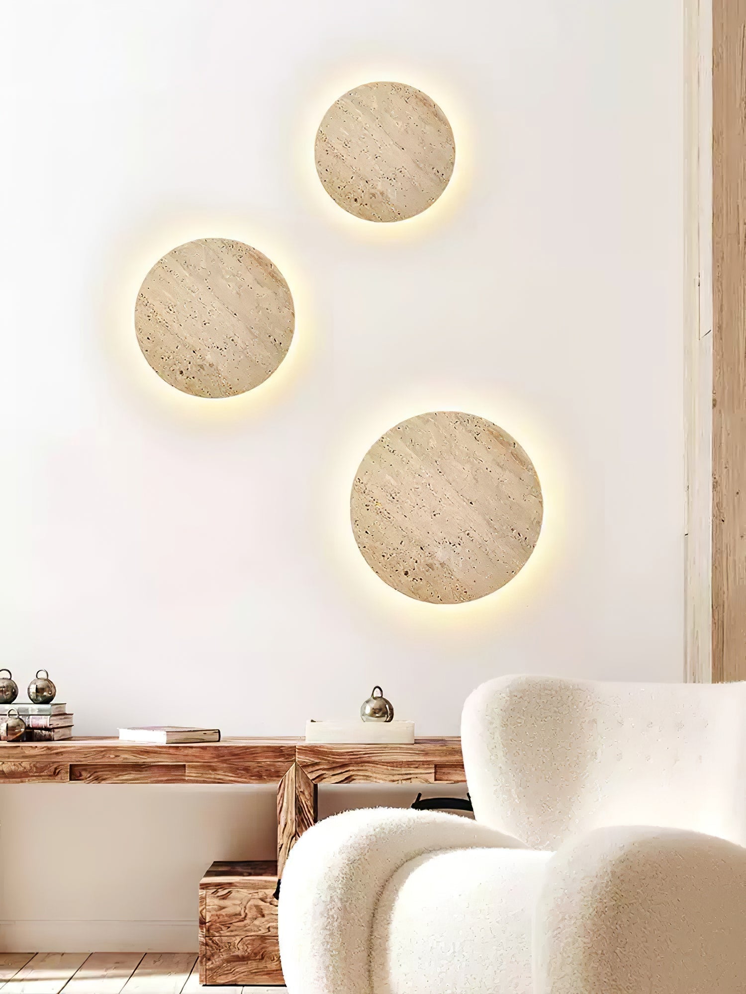 Artale Travertine Wall Light - Letslighting
